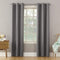 Sun Zero Becca Energy Efficient Grommet Curtain Panel, 40" x 95", Gray...