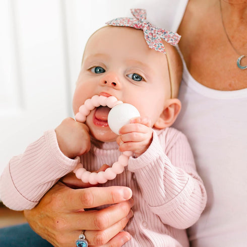 Ryan and Rose Cutie Teether Rattle (Pink)...