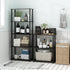 Furinno (99557EX/BK) Turn-N-Tube 4-Tier Multipurpose Shelf Display Rack - Espresso/Black...