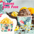 Hawaiian Summer Party Supplies Ice Cream Bowls Disposable Treat Snack Cups 8 oz Paper Yogurt Dessert Bowls for Sundae Soup Candy Hot or Cold Food ...