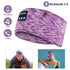 Sleep Headphones, wireless Headband with Zip Pocket Wireless Music Sport Headbands with Ultra-Thin HD Stereo Speakers for Side Sleepers, Meditatio...