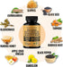 Sea Moss 3000mg Black Seed Oil 2000mg Ashwagandha 1000mg Turmeric 1000mg Bladderwrack 1000mg Burdock 1000mg Manuka Honey Dandelion ACV - 120 Capsu...