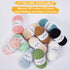 NICEEC 4 Skeins Crochet Yarn Soft Knitting Yarn for Beginners Cotton-Nylon Blend Yarn Easy-Use Yarn for Starters Crochet Kit Making Yarn for DIY C...