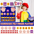 2 Handmade Felt Finger Toy Set Felt Math Toys Number Learning Counting Finger Boards Kindergarten Math Games Early Learning Toys Addition Subtract...
