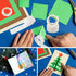 1500 Glue Points Balloon Dot Glue Sticker, 6 Rolls Non-Liquid Glue Removable Craft Adhesive Point Tape for Party Arts DIY Balloon Decorations...