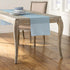 LA Linen Polyester Poplin Table Runner, 14 by 108-Inch, Blue Light...