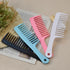 4PCS Wide Tooth Comb, Large Hair Detangling Comb Styling Comb, Professional Women Hair Care Handgrip Comb for Curly, Wet, Long Hair (Black & Blue)...