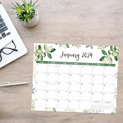 Magnetic Calendar for Fridge 2024-2025 - Fridge Calendar 15 x 12 Inches Runs From Now to Jun 2025 - Refrigerator Calendar Perfect for Planning, Or...