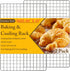 2PCS Cooling Racks for Cooking and Baking - 10" x 15"Heavy Duty Stainless Steel Wire Rack for Baking, Grilling, Roasting - Oven & Dishwasher Safe ...