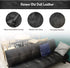 NADAMOO Black Leather Recoloring Balm with Mink Oil Leather Conditioner, Leather Repair Kits for Couches, Restoration Cream Scratch Repair Leather...