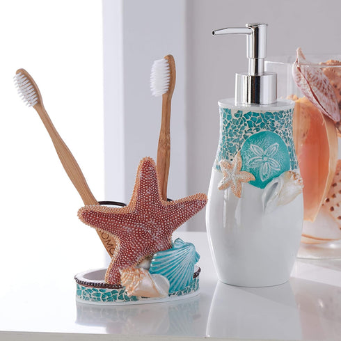SKL Home by Saturday Knight Ltd South Seas Soap Dispenser Turquoise...