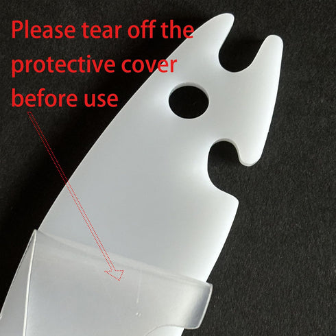 Oven Racks Pull Push Tool- Heat Resistant Acrylic Push-Pull Stick/Puller-Easy Grip Design - Essential for Safe Cooking - Kitchen Accessory/White...