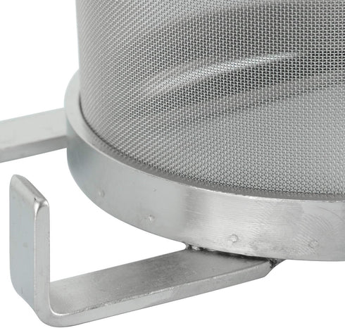 4 X 10 Inch Hop Spider 300 Micron Mesh Stainless Steel Hop Filter Strainer Hopper for Home Brewing Beer Tea Kettle (4"X10")...