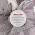 Apricot Lamb Stuffed Animals Soft Security Blanket Gray Koala Infant Nursery Character Blanket Luxury Snuggler Plush(Gray Koala, 14 Inches)...