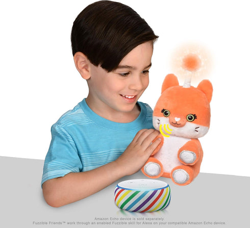 Cubby The Fox Plush Light Up Toy – Works with Compatible Amazon Echo Devices for Interactive Activities and Sounds – Amazon Exclusive...