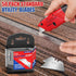 DIYSELF 50 Pack Utility Knife Blades, SK5 Steel Box Cutter Blades with Dispenser, Standard Blades for Box Cutter Utility Knife Replacement, Sharpe...