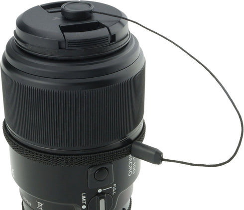 CamKix Lens Cap Keeper Bundle for Any SLR or DSLR Camera - Including 20 Lens Cap Holders - 2 Microfiber Cleaning Cloths - Great Accessories for Ph...