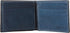 Timberland mens Leather Wallet With Attached Flip Pocket, Navy (Fine Break), One Size...