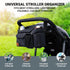 Bindii & Va Stroller Organizer With Cup Holder, Stroller Caddy, Large Capacity Universal Stroller Bag Organizer, Shoulder Strap & More, Baby Trave...
