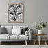 Posterizer 1 pcs-black and white owls-chic animal design poster 2-Art for Animal Lovers-Gift for Men Women Teens-Chic Home Decor- unframed wall ar...