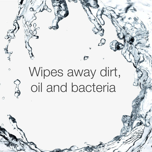 Neutrogena Oil Free Facial Cleansing Makeup Wipes with Pink Grapefruit, Disposable Acne Face Towelettes to Remove Dirt, Oil, and Makeup for Acne P...