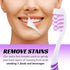Extra Firm Toothbrush Set for Adults or Smokers Travel Toothbrush Kit, Hard Multicolor Denture Brush, Large Head, Manual Travel Toothbrush Hard Br...