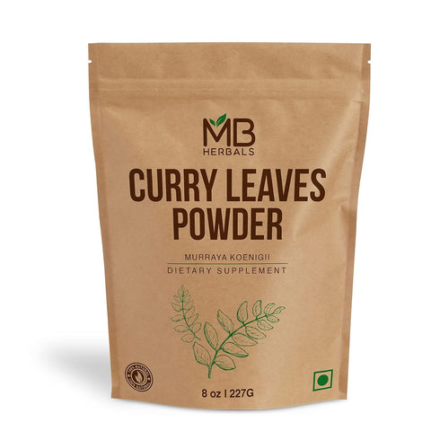 MB Herbals Curry Leaf Powder 227 Gram | 8 oz | Curry Leaves Powder | Promotes Hair Growth | Hair Volume | Thicker Hair...
