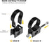 SCOSCHE PSC21006 BaseClamp 1.5” Tube Clamp for ATV's UTV's and Side x Sides...