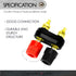 Conext Link 2 pcs Speaker Amplifier Terminal Binding Post Dual 2 Way Banana Plug Jack ?16906?...