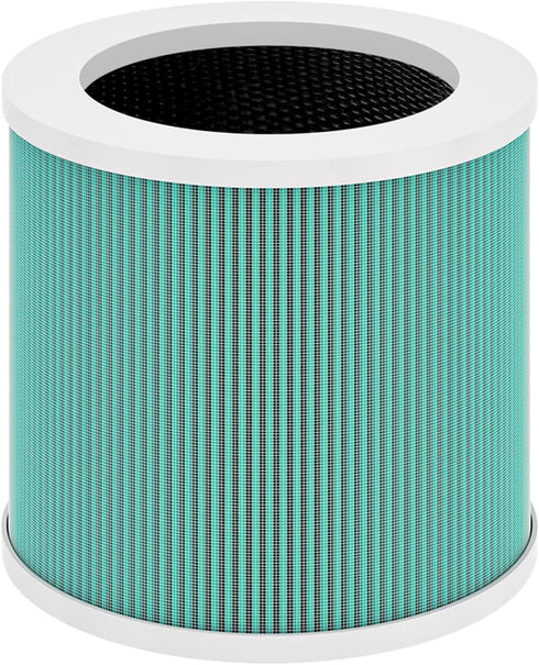 Air Purifier Filter, Genuine Filter, 3-in-1 True HEPA Filter, Air Purifier Replacement Filter for Pet Bedroom Smell...
