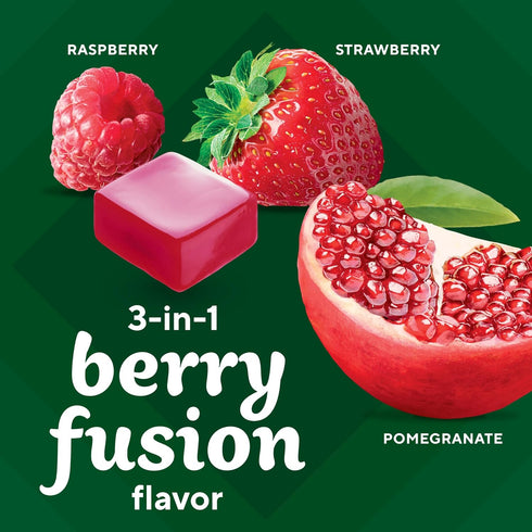 Vitafusion Soft Chews Daily Wellness Multi(1), Chewable Multivitamins for Adults, Individually Wrapped, Berry Fusion Flavor, 30 Chews, 30 Day Supp...