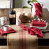 DII Variegated Tabletop Collection, Napkin Set, 20x20, Tango Red, 6 Piece...