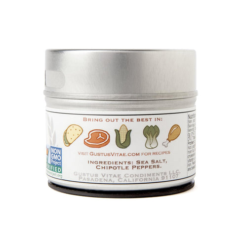 Chipotle Sea Salt | Authentic Artisanal Sea Salt | All Natural, Non GMO Seasoning | Hand Crafted in Small Batches | Made in USA | GLP-1 Friendly |...