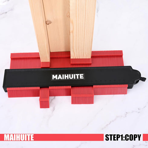 10" Contour Duplication Gauge?Adjustable Lock ?Precisely Copy Irregular Shape ?Irregular Welding Woodworking Tracing ? Must Have Tool for DIY Hand...