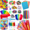 Goody King Arts and Crafts Supplies for Kids - Craft Art Supply Jar Kit for Student Age 4 5 6 7 8 9 10 Year Old Crafting Activity - Collage Arts S...