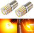 PHINLION Super Bright 3014 72-SMD BA15S 1156 1073 2396 7506 1156A Amber Yellow LED Light Bulbs for Turn Signal Blinker Lights...