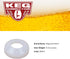 1/4 Inch Flare White Washer - 25 pack...