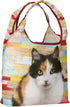 O-WITZ Reusable Grocery Bags | Vibrant Tote Bag For Groceries, Gym, Beach Gear, Toys & More | Washable Design With Large Handles For Maximum Conve...
