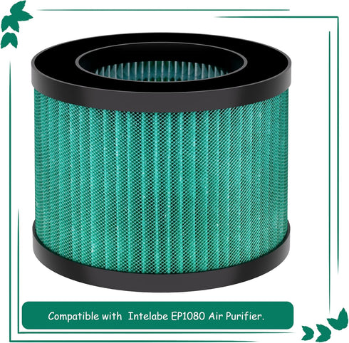 MK01 MK06 Replacement Filter, Compatible with AROEVE MK01 MK06 and Kloudi DH-JH01, Intelabe EPI080/EP1080& Elechomes EPI081/EP1081 Air Purifier, P...
