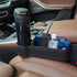 Amiss Car Seat Gap Filler Space Storage Box, Console Coin Side Pocket,Multi-Function Automotive Front Seat Tray Crevice, Extra Cup/Sunglass Holder...