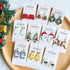 Keoker Christmas Polymer Clay Cutters, Polymer Clay Cutters for Earrings Christmas, 11 Shapes Christmas Clay Earrings Cutters, Winter Clay Cutters...