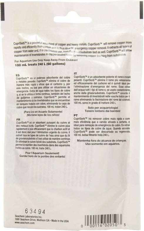 Seachem Cuprisorb 100ml...