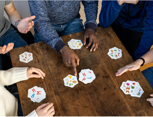 WHAT DO YOU MEME? Letter Links — Word Match Game by FlexiQ, Brain Teasers for Kids 6+, Board Games for Family Night...