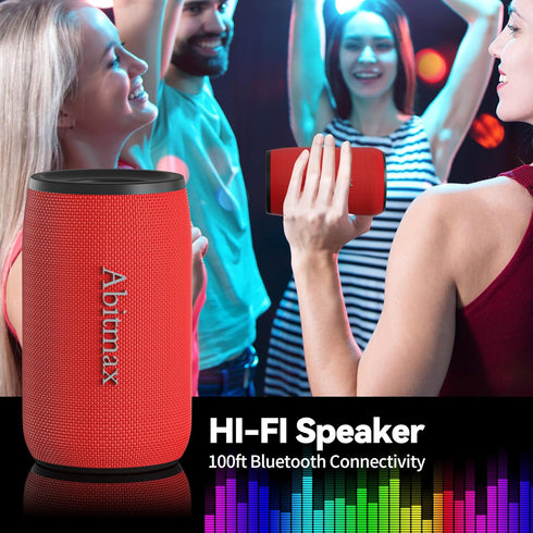 BluetoothSpeakers,Waterproof Wireless Speaker, Portable Speaker,Bluetooth 5.3, RGB Lights,Booming Bass,Bluetooth Pairing, Multiple Series connecti...