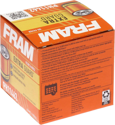 Fram PH11462 Full Flow Lube Spin-On Oil Filter...