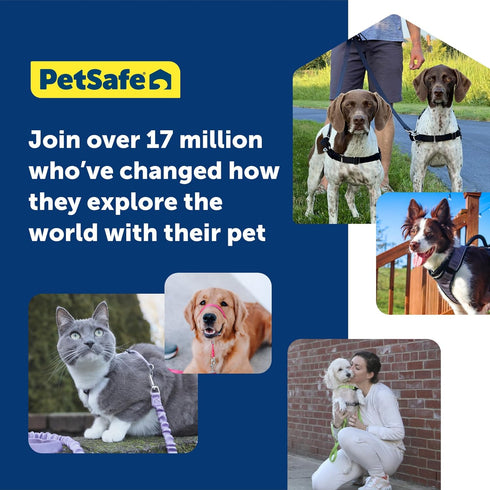 PetSafe Easy Walk No-Pull Dog Harness - The Ultimate Harness to Help Stop Pulling - Take Control & Teach Better Leash Manners - Prevent Pets Pulli...