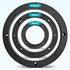 5 Inch Speaker Spacer Adapter Ring Mounting Bracket, Auto Car Universal Fit 5” Plastic Speaker Ring Adapter 0.5 Inch Depth, 5 Inch Plastic Car Ste...