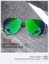 LUENX Aviator Sunglasses for Men Square Polarized Polygon Lens - UV 400 Protection with Accessories 61MM Driving Outdoor...