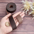 GORGECRAFT Dark Brown Genuine Leather Strap Strip 1 Inch Wide 79 Inch Long Leather Belt Wrap Single Sided Flat Cord for DIY Crafts Projects Clothi...