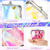6 Pieces Clear Coin Purse for Women Kiss Lock Coin Purse Transparent Change Purse Wallet Waterproof PVC Kiss-lock Clear Coin Wallet for Carrying Y...